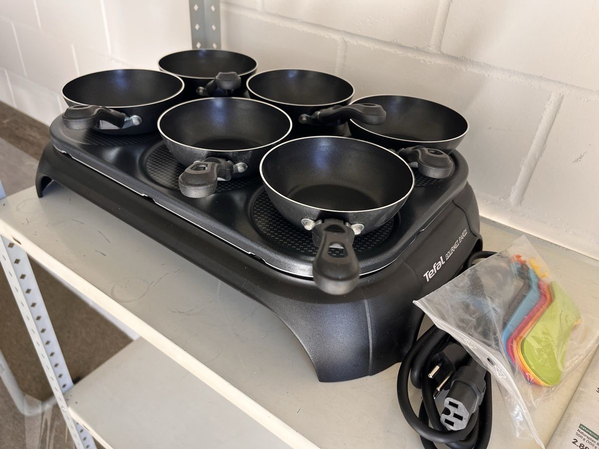 Tefal Elettrodomestici da cucina: Wok Gourmet Tischset Tefal – Usato da Speicher venduto da Alberto6701 1
