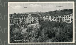 AK sw Zürich ZH Kluspark, Theodosianum- Privatspital ≈ 1937