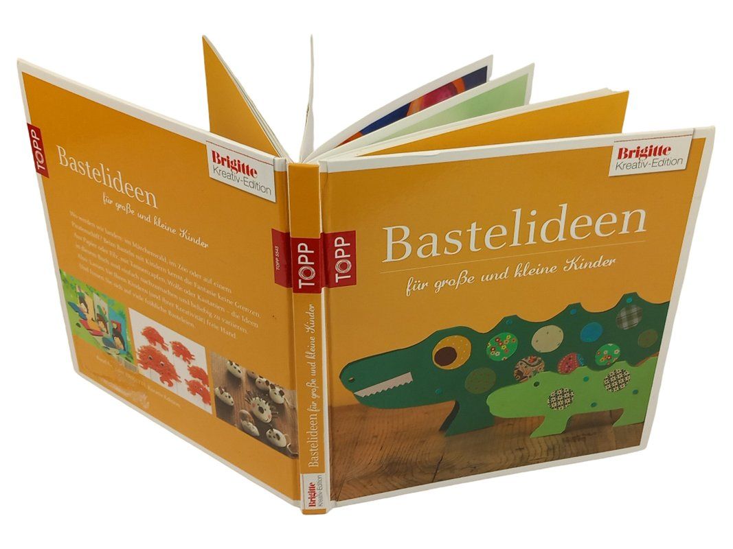 Libri: TOPP Brigitte Kreative-Edition Bastelbuch Kinder – Usato da Hünenberg venduto da Restwert_Zug 4