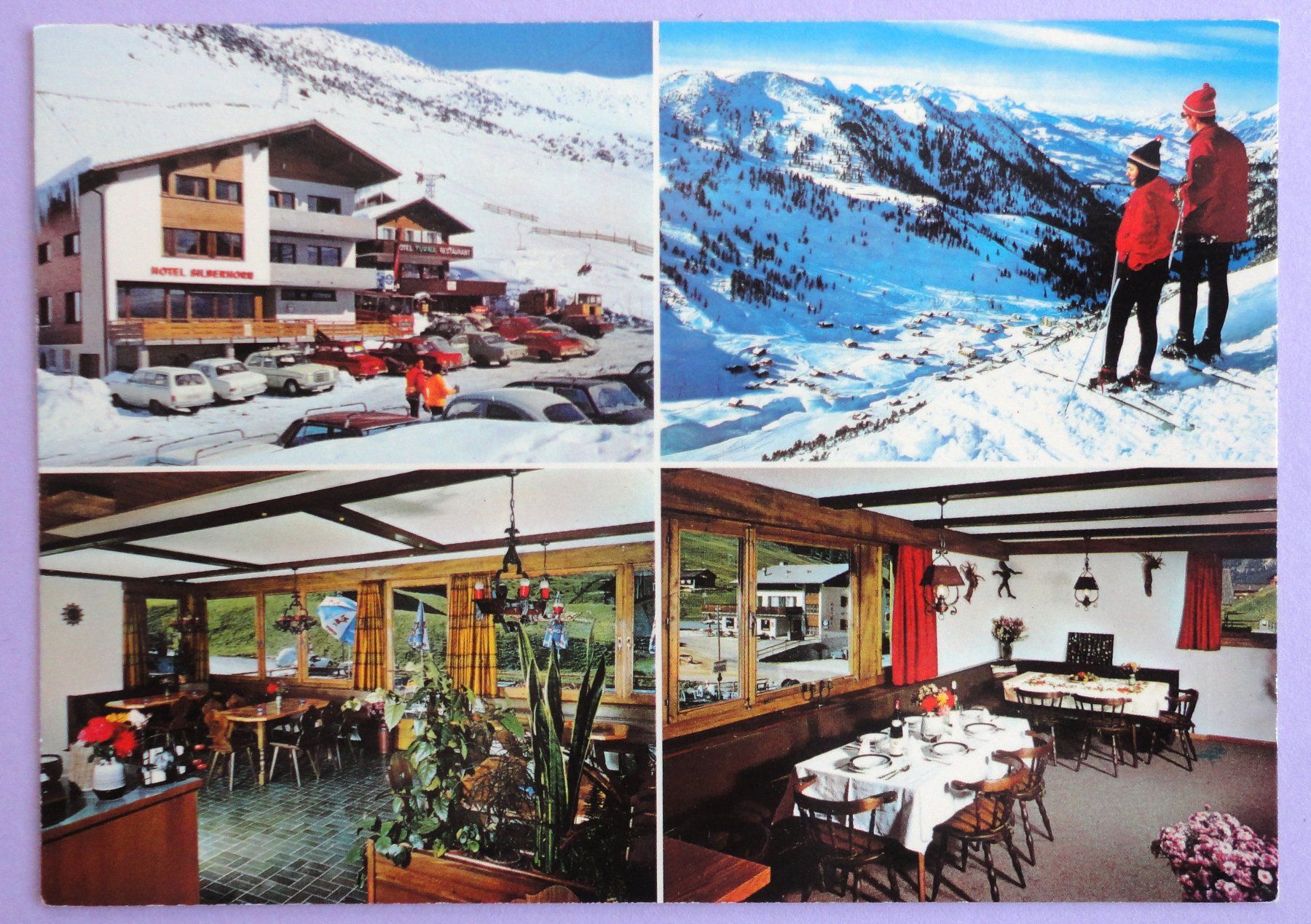 Cartoline postali: Hotel-Rest. Silberhorn, Malbun/FL – Usato da Fétigny venduto da Billy2miny