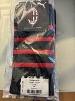 Puma ACM Milan Socken Schwarz Rot Gr 35/38 neu