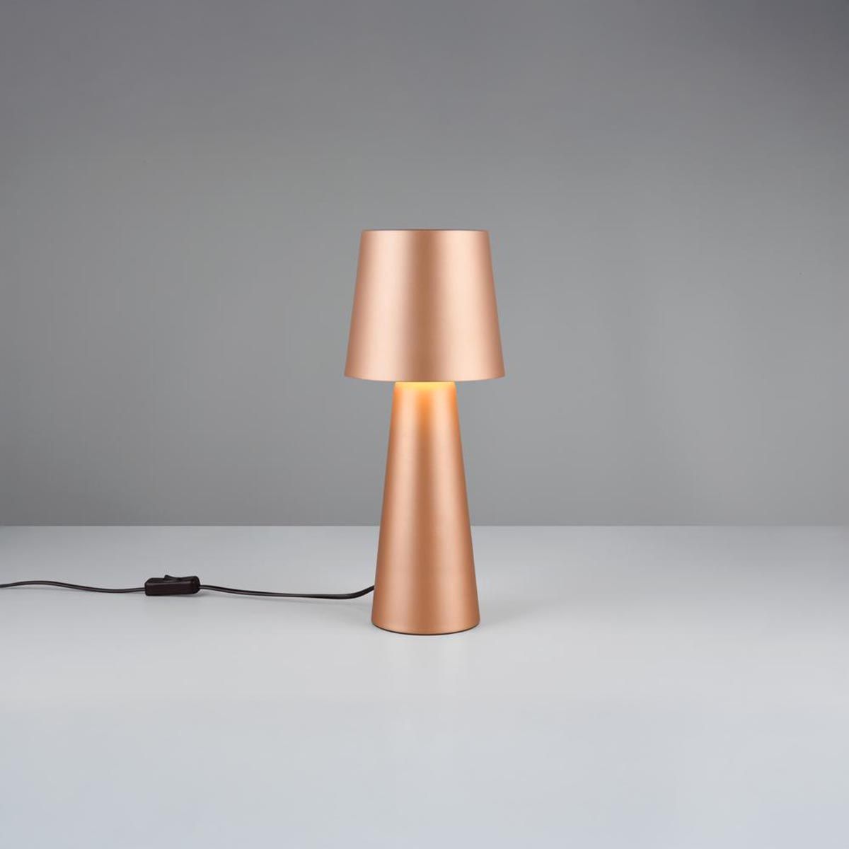 Lampade: Tischleuchte, Konisch, Coffee 40 cm Höhe – Nuovo (secondo la descrizione) da Kreuzlingen venduto da Smart-Light 1