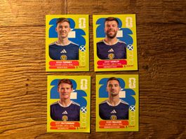 Panini W26 Scotland (4, 10, 11, 16)