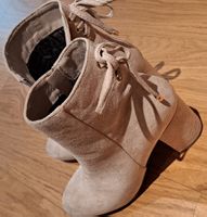 Stiefeletten Beige