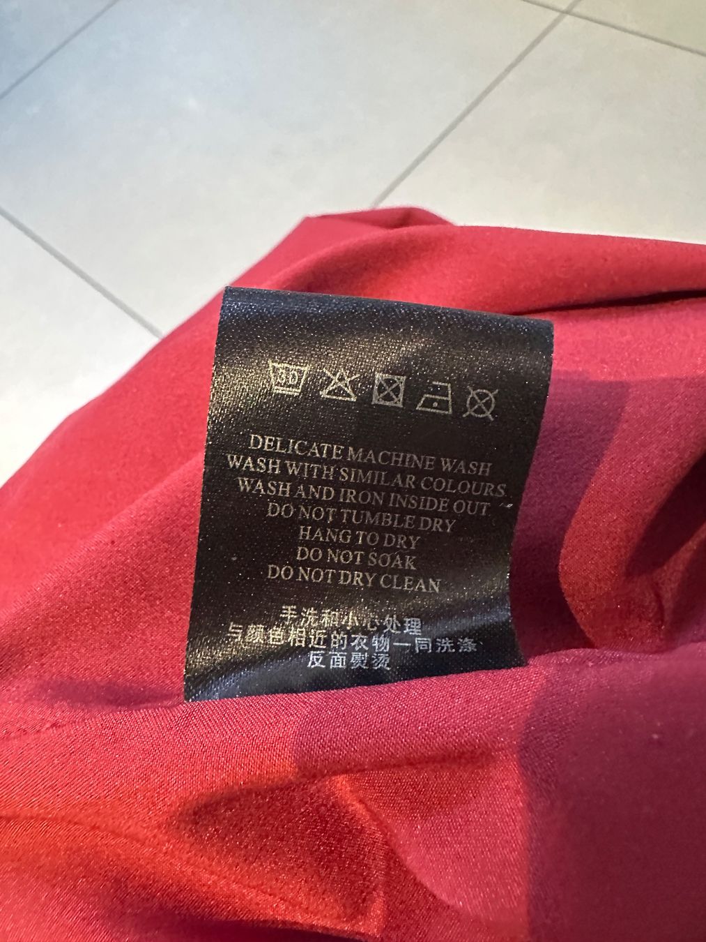 Gonne: Bordeaux-roter Designer Rock – Usato da Luzern venduto da Tinette 2