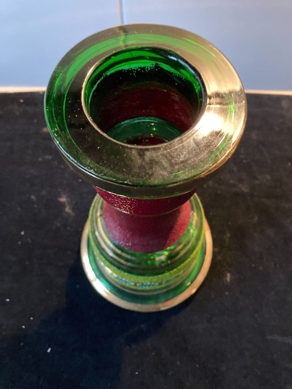 Vasen & Gefässe: Bunte Glas-Vase – Gebraucht aus Zürich von Chaeffeler 1