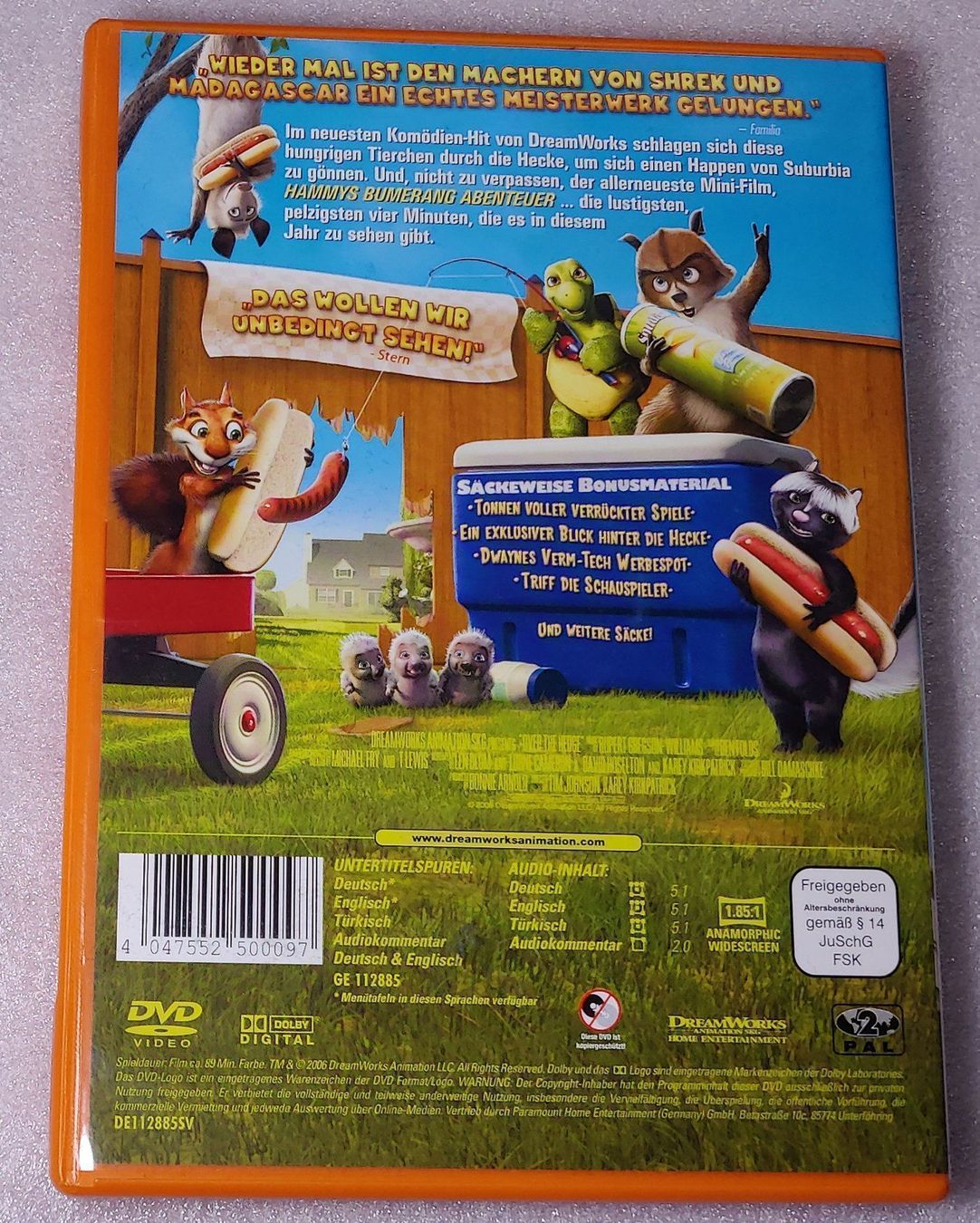 Tutti i DVDs: Ab durch die Hecke / DVD – Usato da Zollikofen venduto da Blackie 1