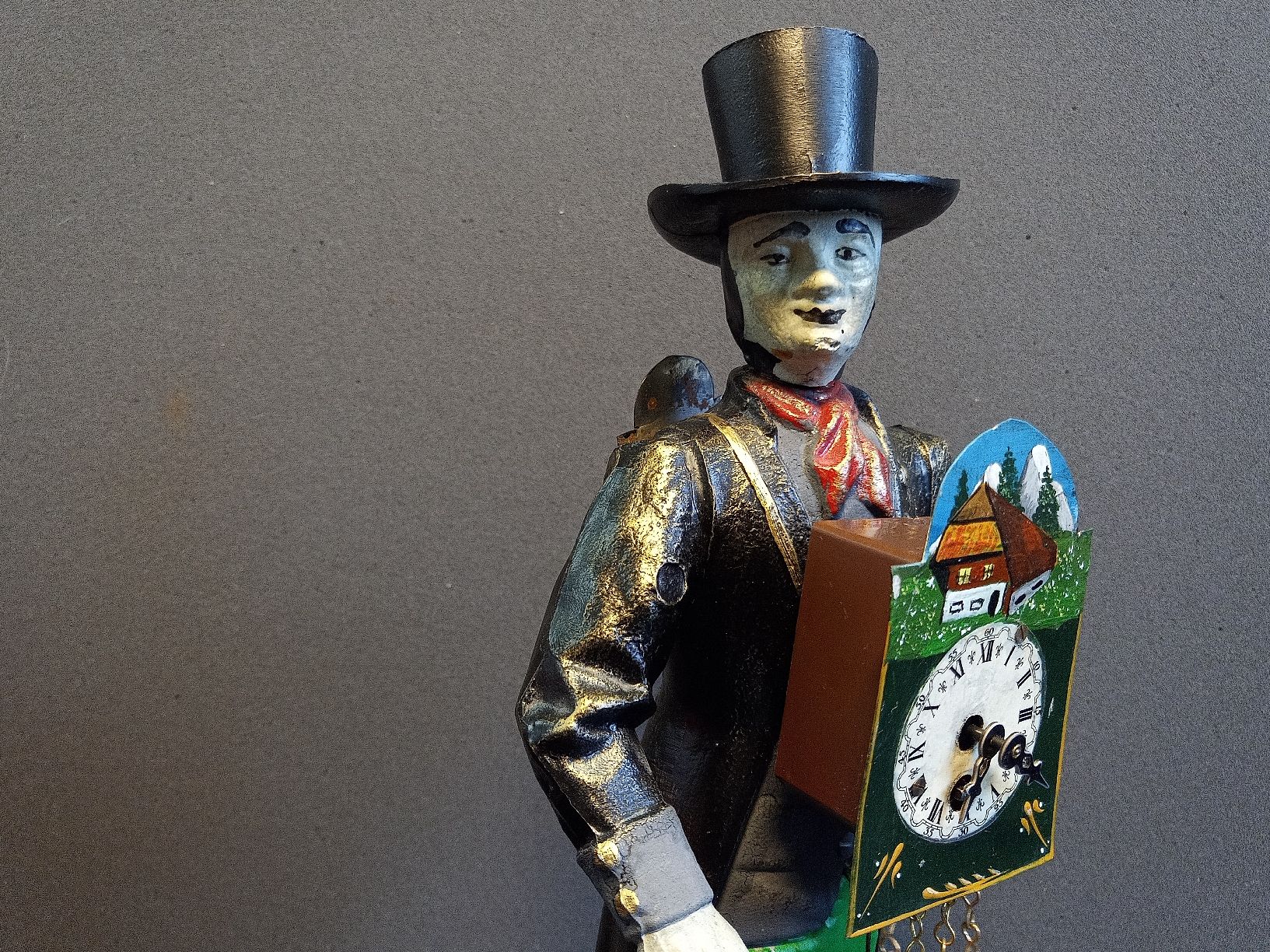 Statuette: Schwarzwälder Uhrenmann – Usato da Reiden venduto da Zofi-Brocki 4