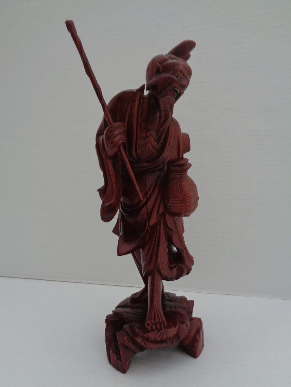 Sculptures & Statues: Chinesische Holzfigur handgeschnitzt - Mönch – D'occasion à Chur par omonia 5