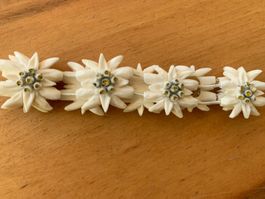Vintage Edelweiss Armband Trachtenmode Sommer Accessoire