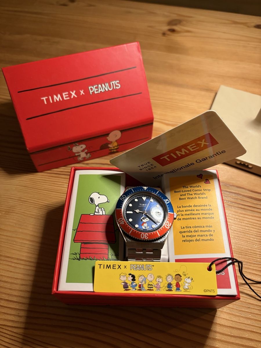 Timex Orologi: Timex x Peanuts Snoopy Montre Automatique – Usato da Sion venduto da supradop 4