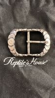 Reptile's House Gürtelschnalle, Silber, Made in Italy