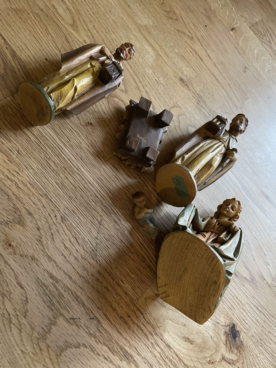 Figuren: 4 Krippenfiguren – Gebraucht aus Flawil von Naphtali 1