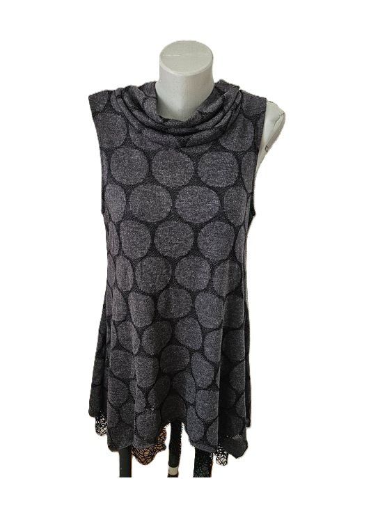 Vestiti: bequemes Strickkleid mit Spitzensaum APRICOT Gr. M – Usato da Füllinsdorf venduto da Sunnebliemli7