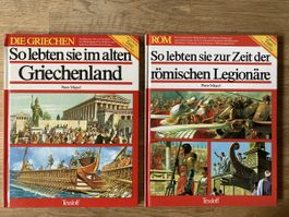 2 Bände der Serie „So lebten sie zur Zeit“ Tessloff Verlag