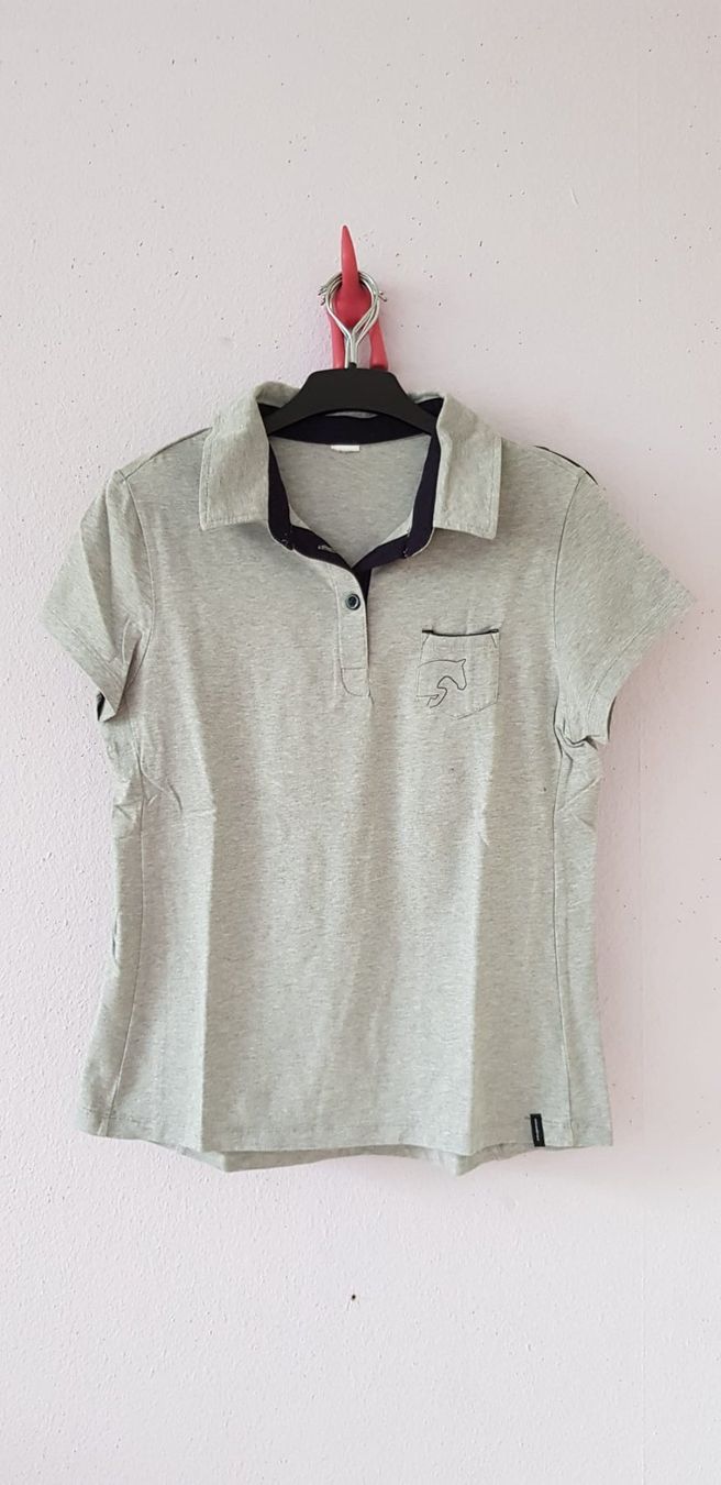 Magliette Polo: Polo gris taille L femme – Nuovo (secondo la descrizione) da Versoix venduto da aline_b