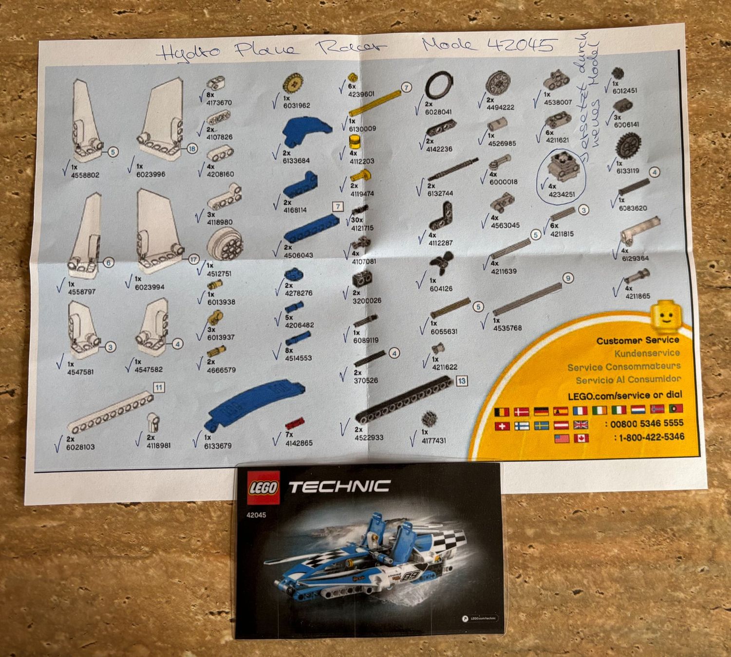 Lego Giocattoli: Renngleitboot Hydroplane Racer Model 42045 – Usato da Dörflingen venduto da verena052 4
