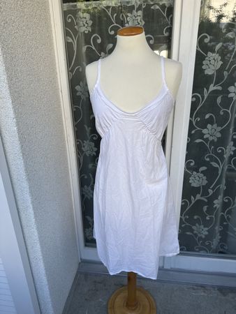 Sommerliches, weisses Kleid aus Italien, Grösse S👗☀️
