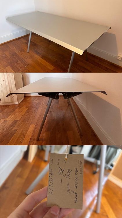 Wogg Tische: Table studio aluminium design vintage – Gebraucht aus Vevey von calvin_h 4