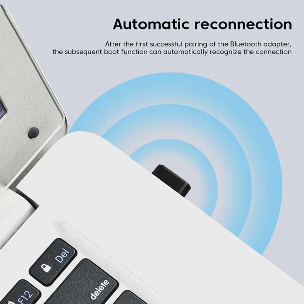Wlan: mini USB Bluetooth 5.3 Adapter Dongle Receiver Empfänger – Neu und originalverpackt aus Romanshorn von  4