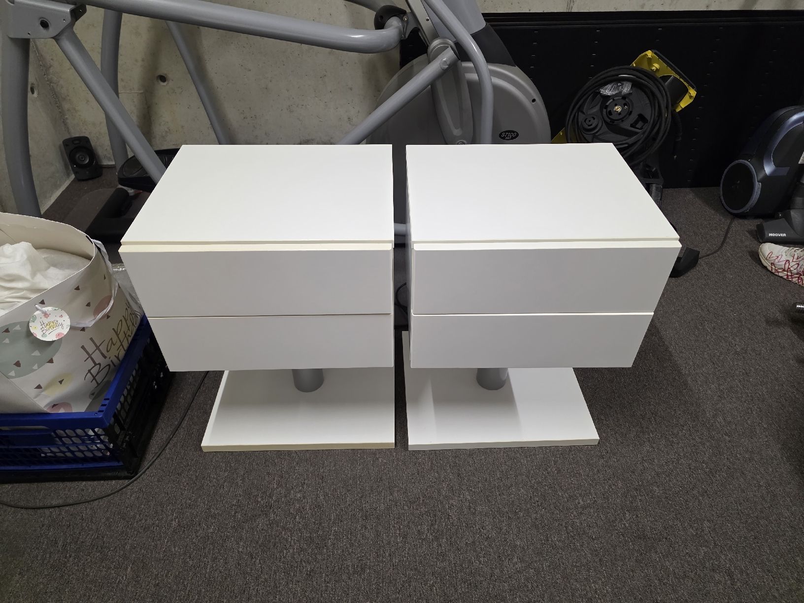 Comodini: Nachttische weiss 2er Set – Usato da Stetten AG venduto da Shaman6 2