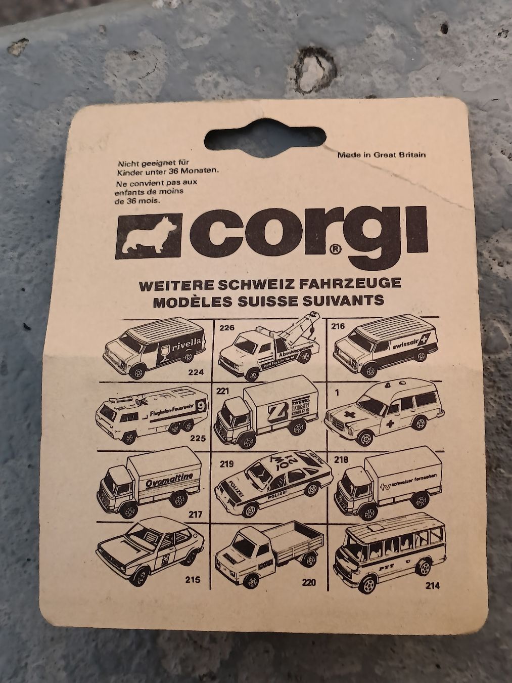 Corgi Toys Modellini d'auto: Modellauto Corgi / Ford Transit Abschleppdienst Schweizer – Nuovo (secondo la descrizione) da Brugg AG venduto da Ente015 3