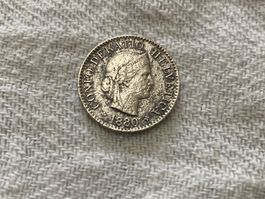 5 centimes/rappen 1880