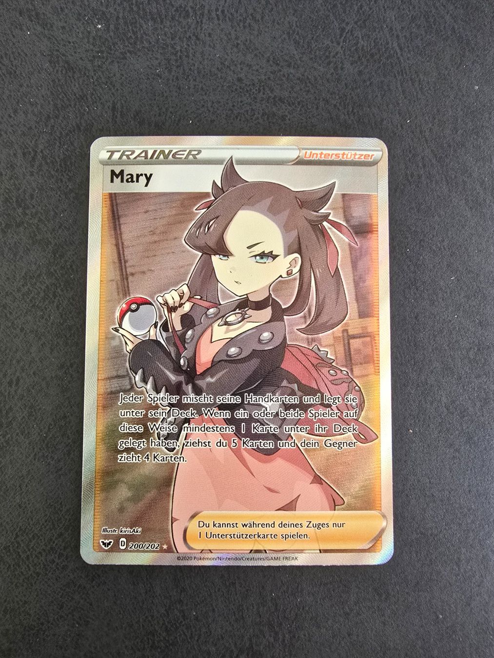 Pokémon Cartes à collectionner: Pokemon Mary DE 200/202 – D'occasion à triesenberg par wisi369