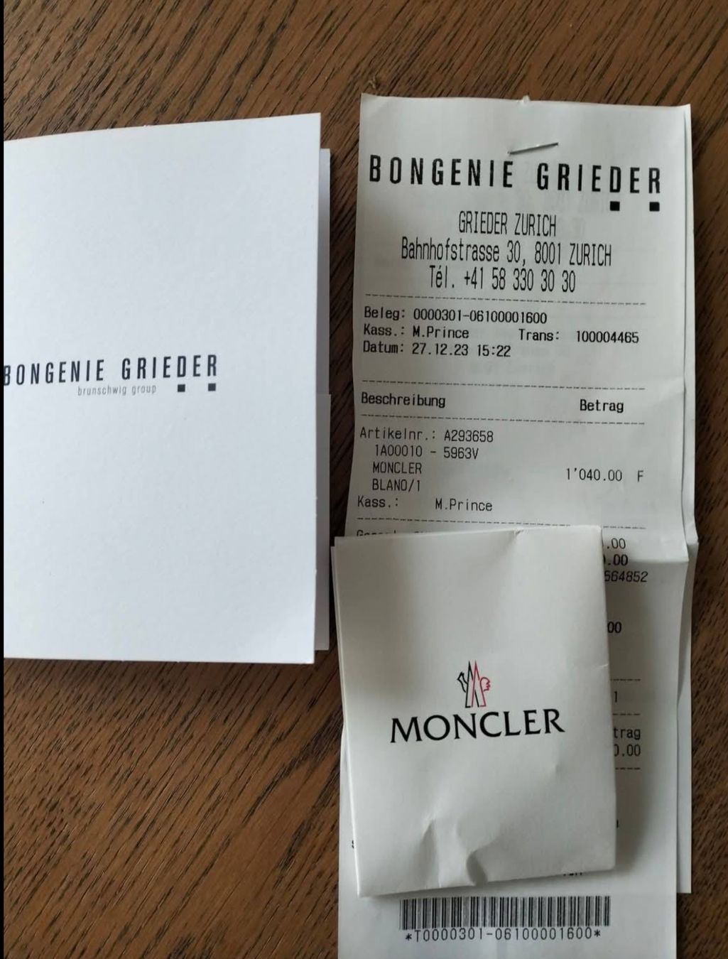 Moncler Jacken: MONCLER Daunenjacke – Gebraucht aus Kastanienbaum von swi_8n56 3