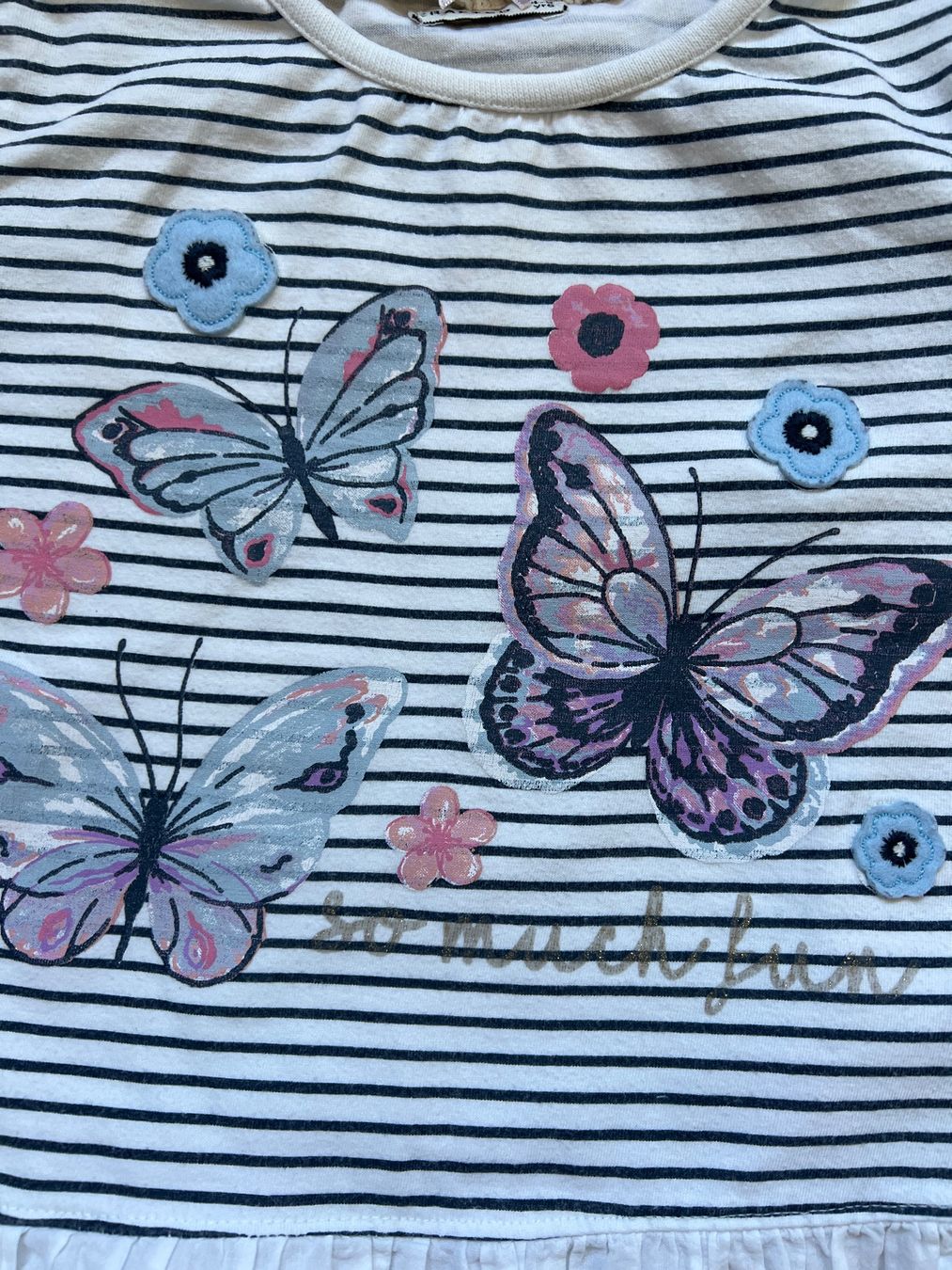 Maglioni & Felpe: Langarmshirt Crafted gestreift Schmetterling – Usato da Winkel venduto da Tilivika 4
