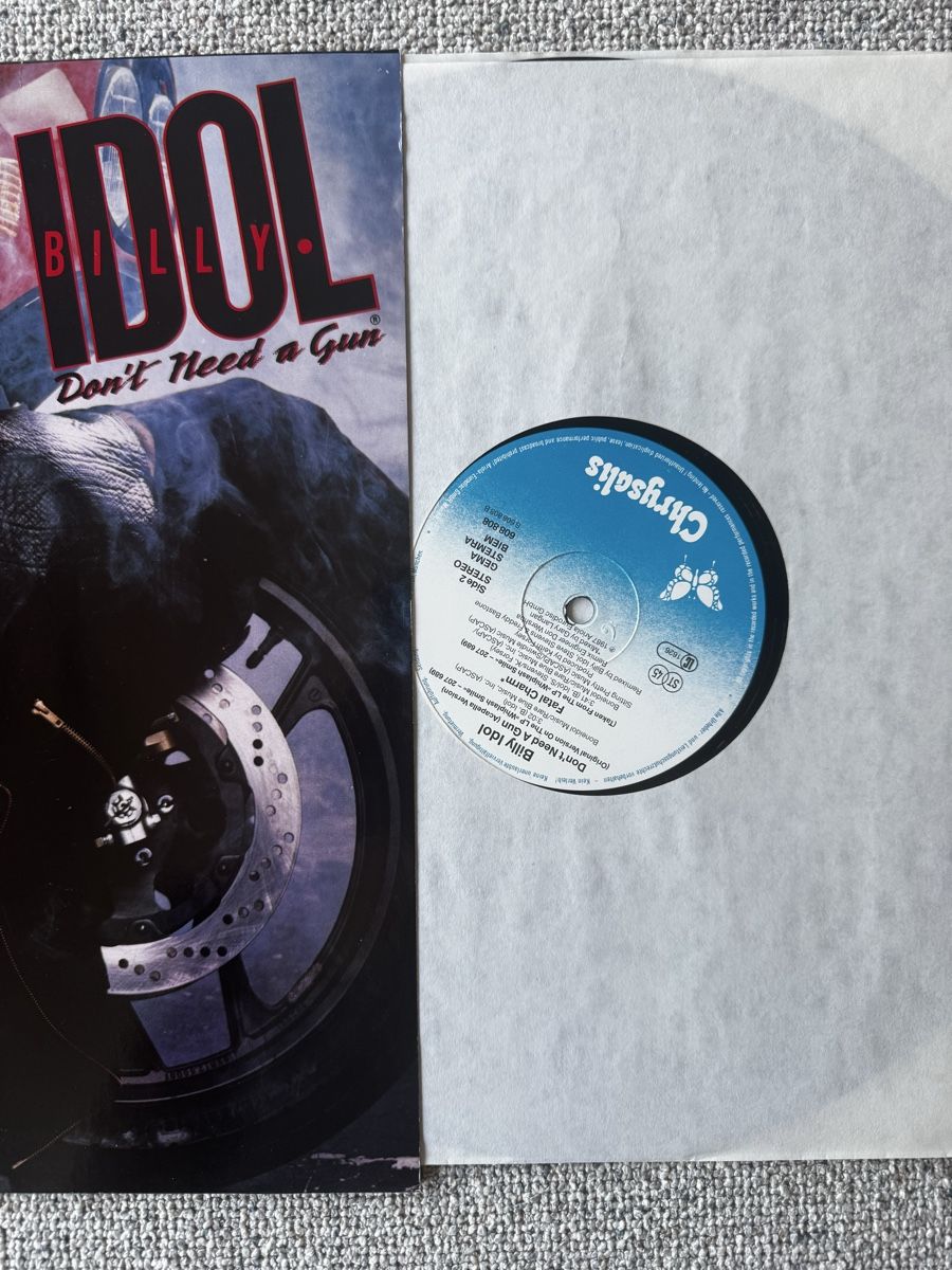 Schallplatten: Billy Idol - Don't Need A Gun -  12" Maxi - 80s – Gebraucht aus Rorbas von BlackstarRecords 2