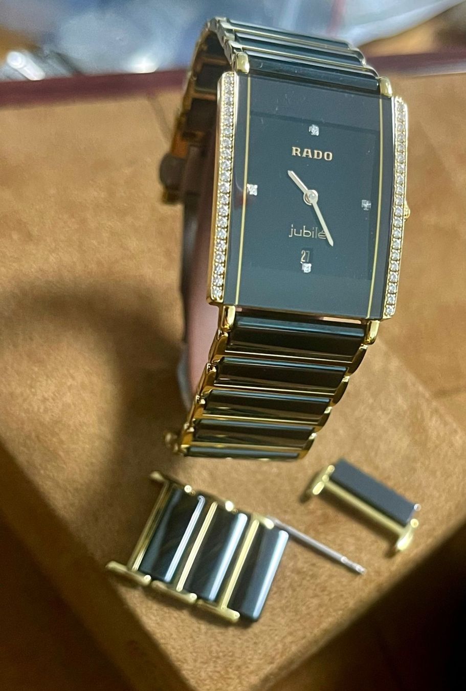 Rado Uhren: Rado Jubilé XL mit Diamanten – Gebraucht aus Waldkirch von  4