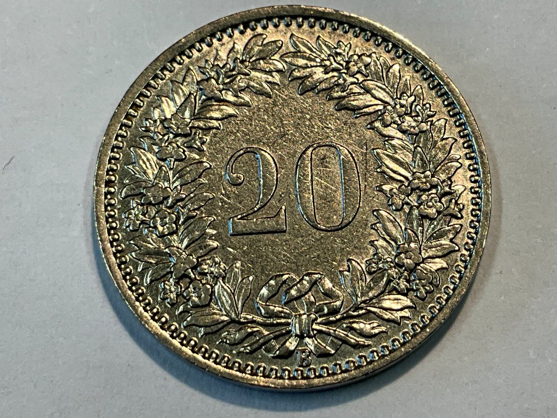Toutes les monnaies: 20 Rappen 1934 – D'occasion à Basel par elster1986 1