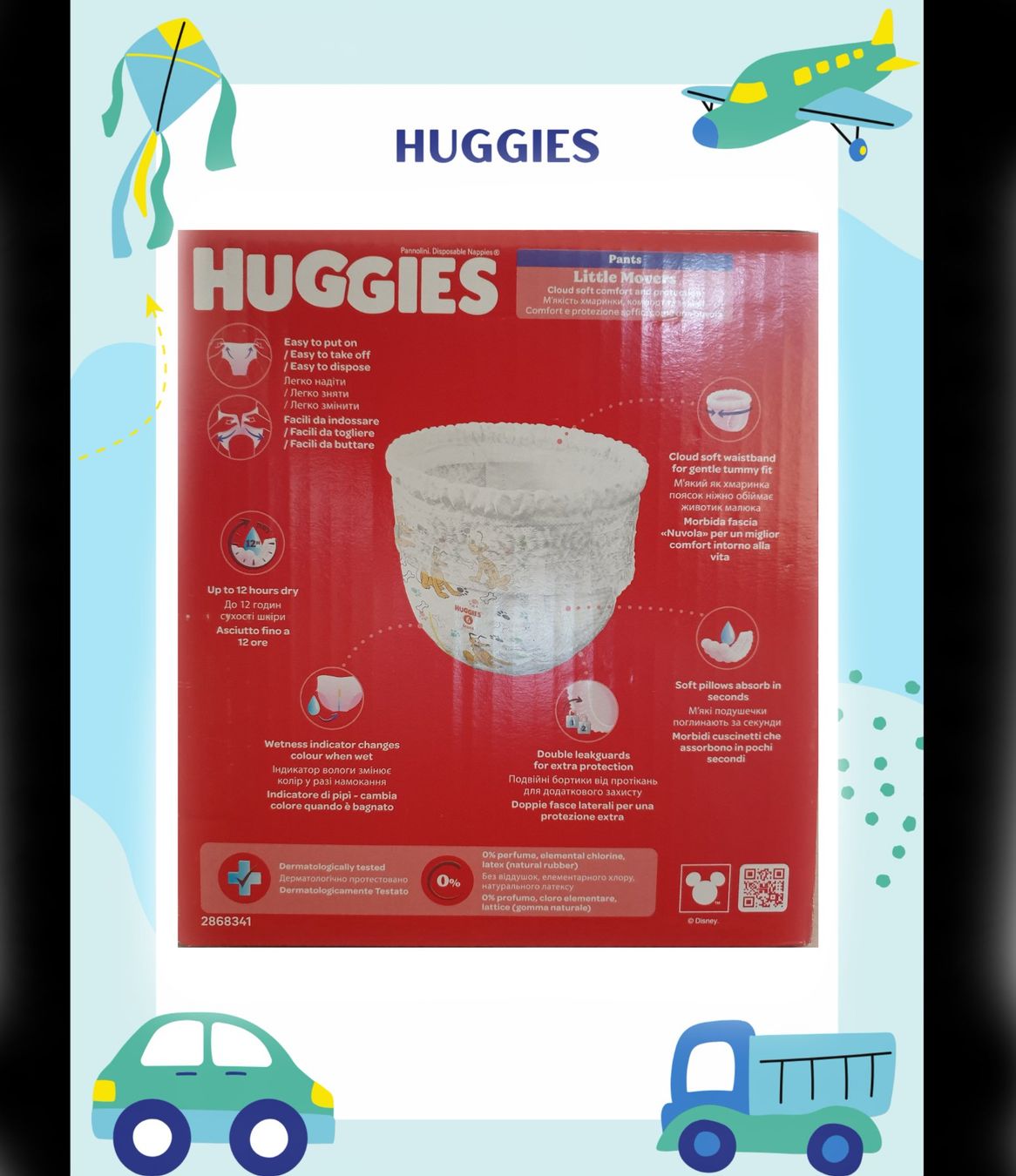 Secchi per pannolini & Pannolini: Huggies pants little movers – Nuovo e nell'imballaggio originale da Utzigen venduto da giusescrivo 2