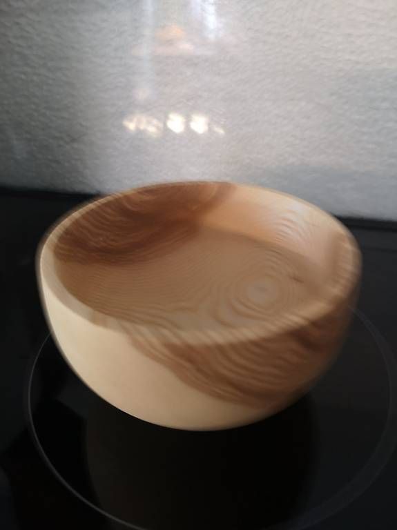 Set di piatti: Schälchen mit exklusivem Holzbild – Nuovo (secondo la descrizione) da Frasnacht venduto da Kumali0