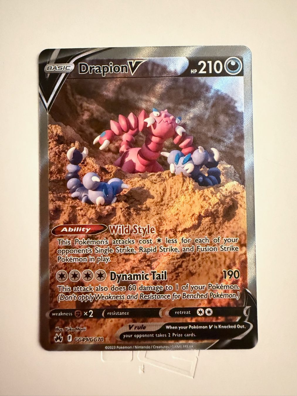 Pokémon Carte collezionabili: Drapion V – Usato da Biel/Bienne venduto da SeeLoewe55