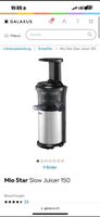 Mio Star Slow Juicer 150 Entsafter