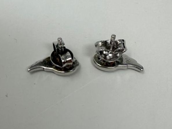 Orecchini pendenti & Orecchini a lobo: Zauberhafte Flügel Ohrstecker, Silber – Usato da Kloten venduto da hicksi_ch 1