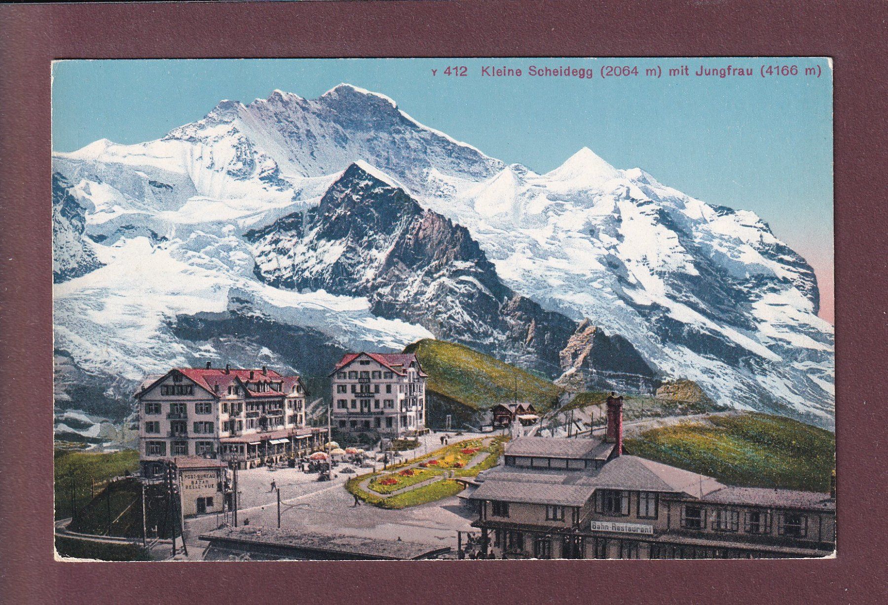 Cartes postales: KLEINE SCHEIDEGG - Jungfrau – D'occasion à Pully par nicecards