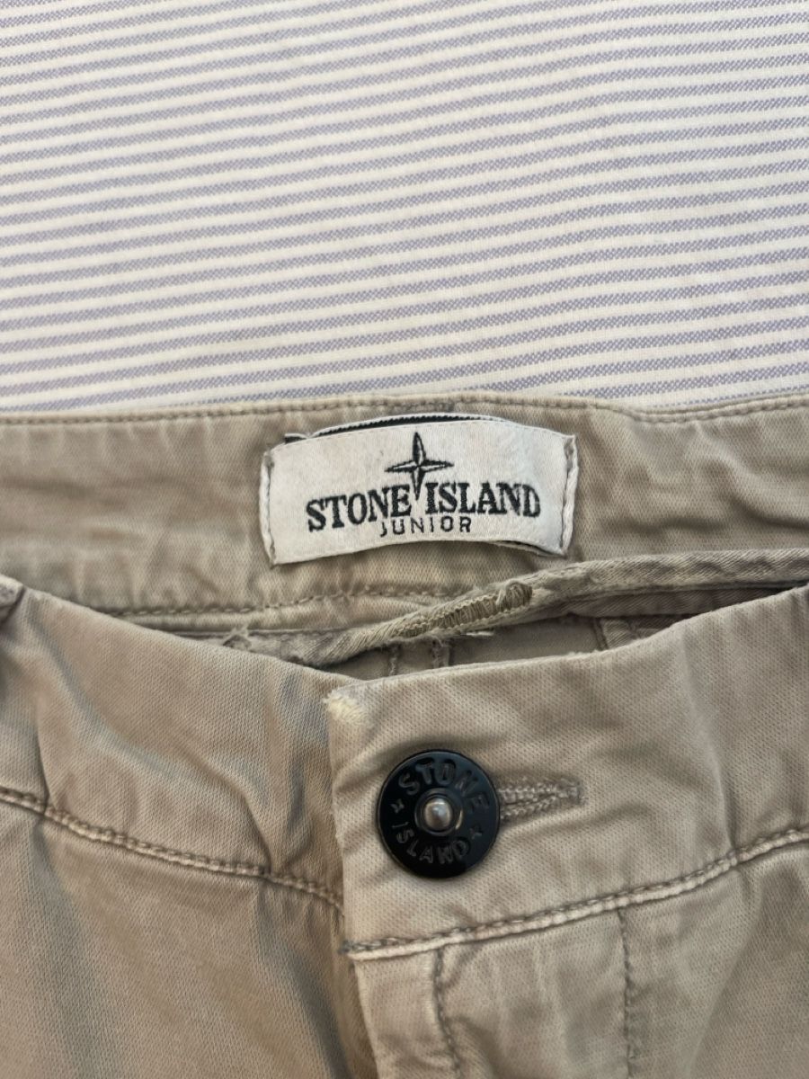 Stone Island Pantaloni: Pantalon stone island junior beige – Usato da Troinex venduto da bor_r92l 1