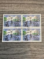 Schweiz Briefmarke Europa 90 Rappen Viererblock Top!