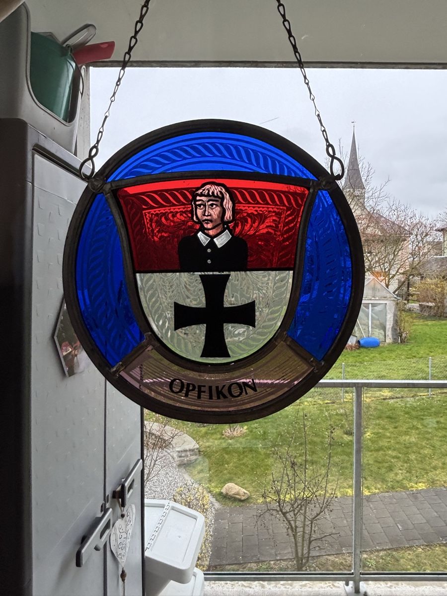 Altro in Antiquarato & Arte: Wappenscheibe Stadt Opfikon – Usato da Romanshorn venduto da Handworker 2