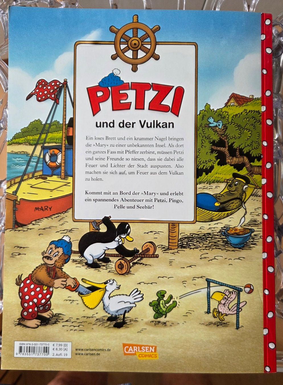 Comics: PETZI und der Vulkan – Gebraucht aus Gossau SG von tenerife11 6