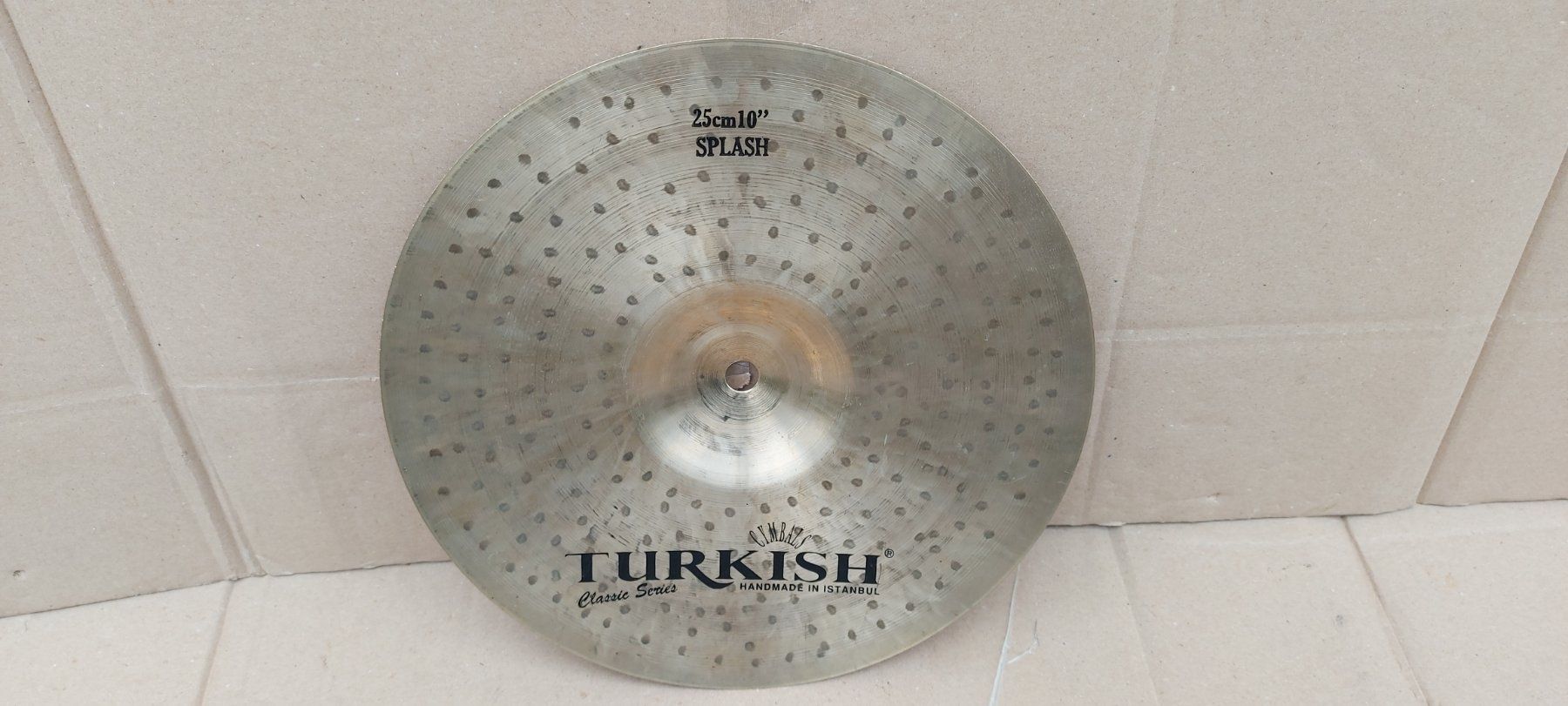 Musikinstrumente: 10" Splash Turkish Cymbals Classic Series handmade – Gebraucht aus Glattbrugg von Swissmusik 2