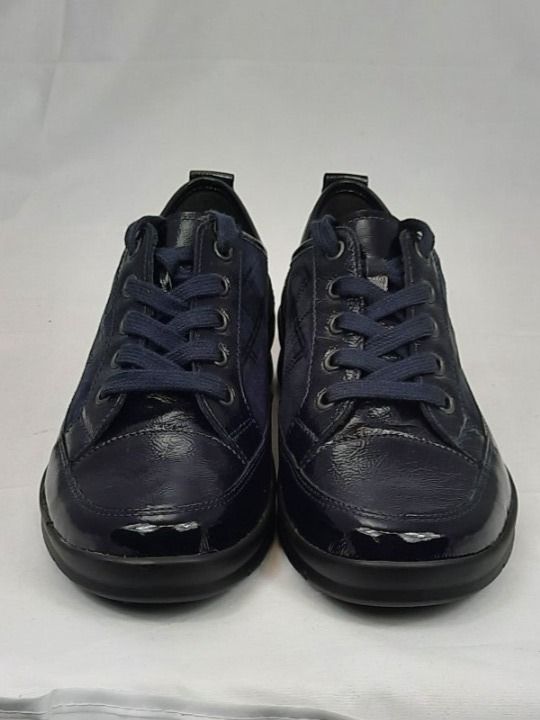 Scarpe da donna: Semler Schnürer Halbschuh Gr. 37 midnightblue Lack/Kilt – Nuovo e nell'imballaggio originale da Seuzach venduto da VT-Collections1 5