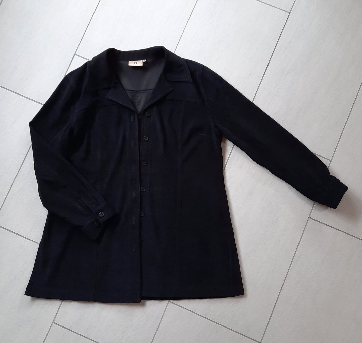 Camicette: velourartige Jacke - Hemd - Bluse Grösse S – Usato da Einigen venduto da Pretorius66 3