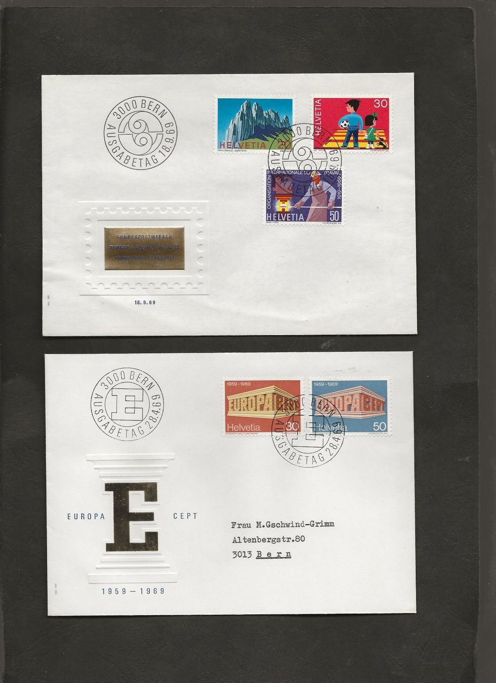 Tutti i francobolli: Schweiz 16 FDC 1967 bis 1972 – Usato da Au ZH venduto da xelagreb01 5