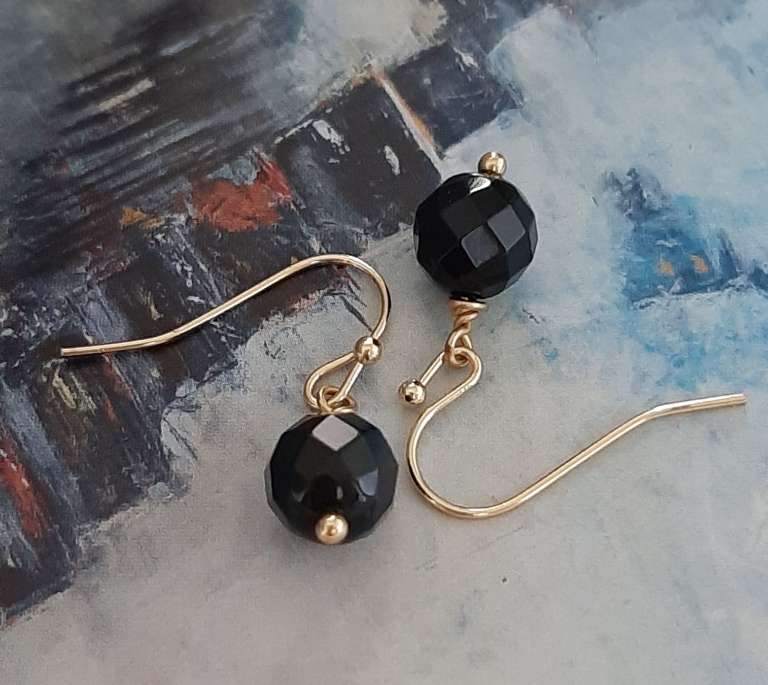 Onyx Boucles d'oreille: Schöner Ohrschmuck! – Neuf avec emballage d'origine à Allschwil par Weyli18 1