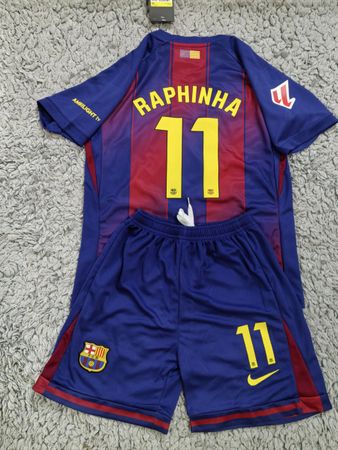 FC Barcelona Kinder Trikot Set Raphinha, Grösse 164cm