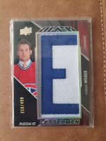 Yannick Weber Rookie Lettermen Patch Card 350/499